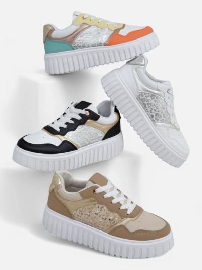 Royalfashion női platformos sneakers Panterr