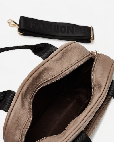 Royalfashion női kis kézitáska barna színben