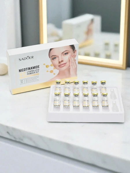 Sadoer Liofilizált Niacinamid és C-vitamin Por Szett
