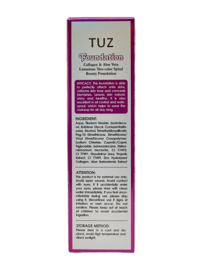 Két tónusú, kollagénes, hidratáló arcalapozó Bézs