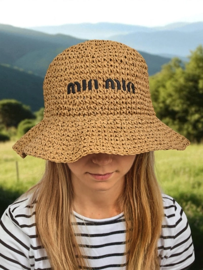 Royalfashion Női nyári kalap bucket hat felirattal