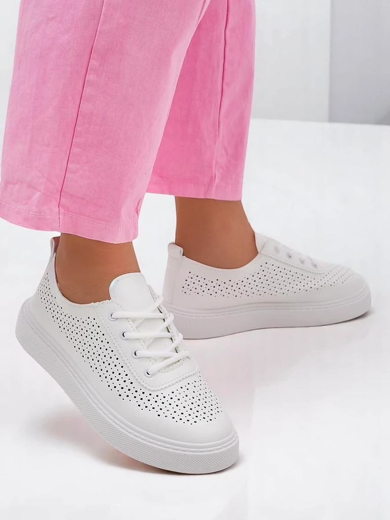 Royalfashion Női Ażurowe Sportos Fűzős Cipő Adette