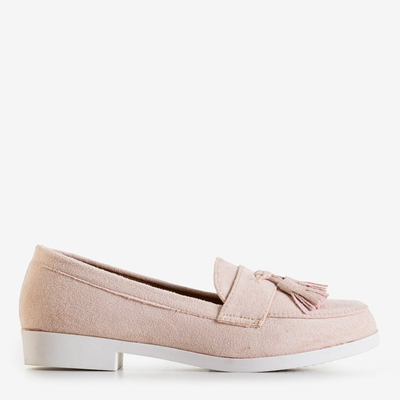 Atrugiel porított női mokaszin bojtokkal - Lábbeli