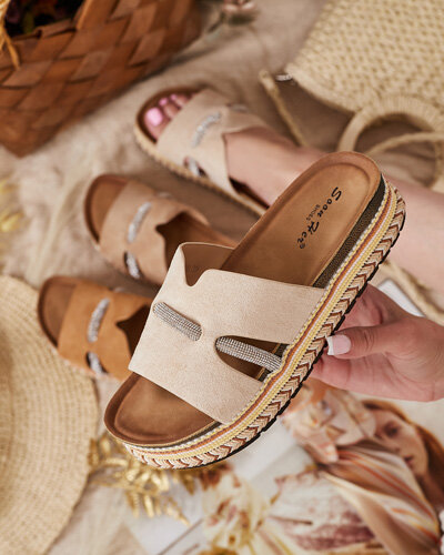 Royalfashion Női Orolta cirkóniás flip-flop