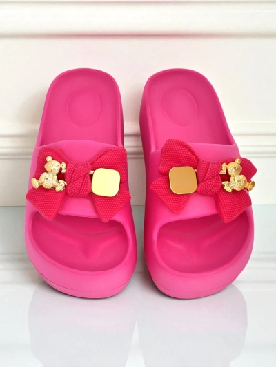 Royalfashion Női gumipapucs díszes masnival Alday