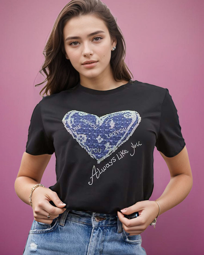 Royalfashion Női nyomtatott póló