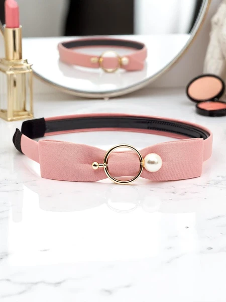 Royalfashion hajpánt masnival és brossal, masni dísszel