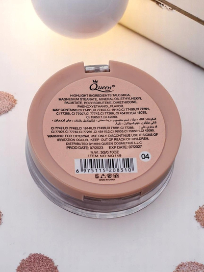 Queen Préselt Arc Highlighter Sunset Kiss