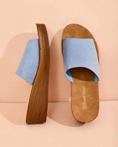 Royalfashion Női Saffil alacsony sarkú flip-flop