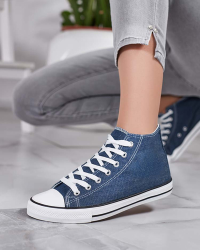 Royalfashion női Tumossa magas tornacipő