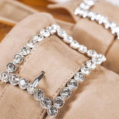 OUTLET Barna mokaszin Morandi díszítéssel - Cipő