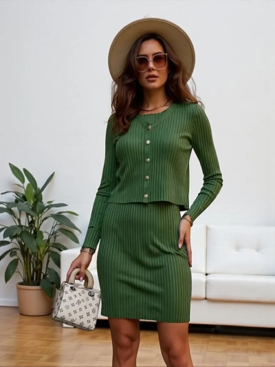 Royalfashion Női szett pulóverrel és ruhával
