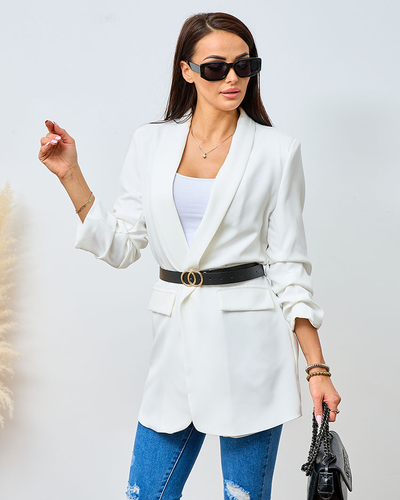 Royalfashion Női blézer övvel