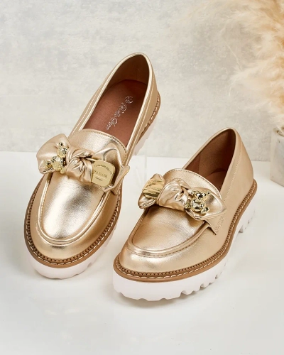 Royalfashion Női mokaszinok masnival Ezizer