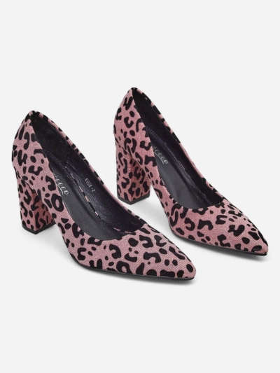 Royalfashion Női leopárd mintás magassarkú Leoart