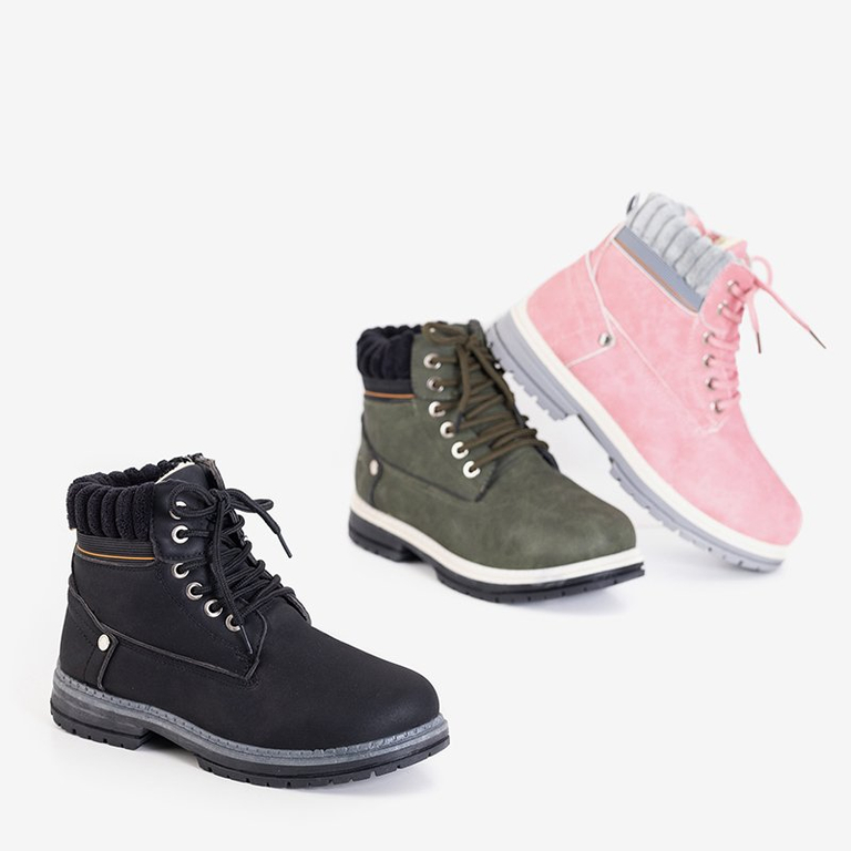 Fekete női szigetelt csizma a Magiten-től - Lábbeli