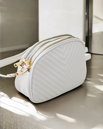 Royalfashion Oval kis női táska öko-bőrből