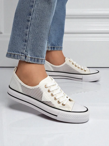 Royalfashion Női perforált sportcipő Rebbse