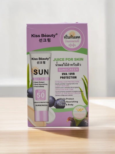 Kiss Beauty Napvédő Krém 50 SPF tasakokban 30mlx10db
