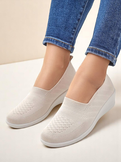 Royalfashion Női loaferek alacsony wedge-kel Epoles