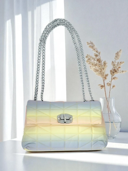 Royalfashion Női kis ombre hatású eco-bőr kézitáska Sophie Rose