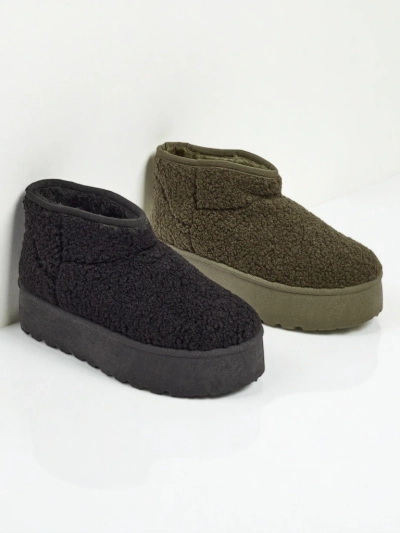 Rövid női a'la Marellin hócsizmák