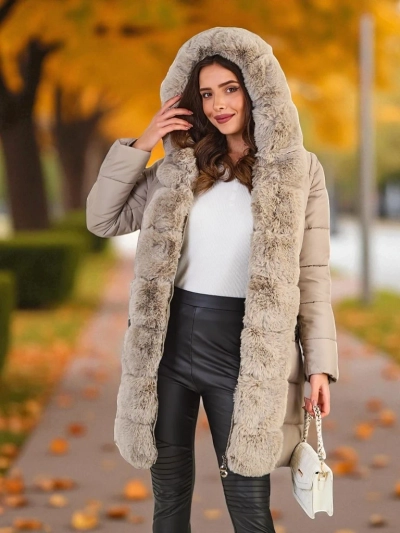 Royalfashion Női dzseki levehető ujjakkal