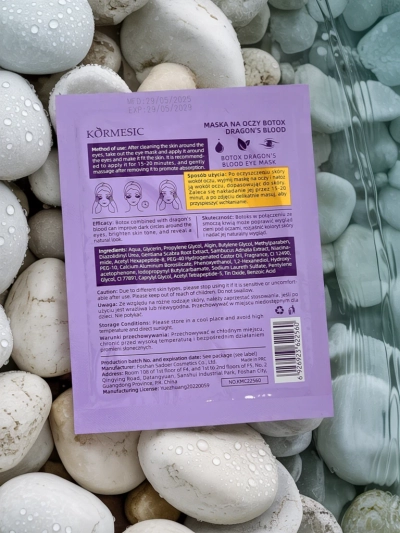 Aurelia Botox Dragon's Blood – Anti-aging gél szemkörnyékápoló maszk