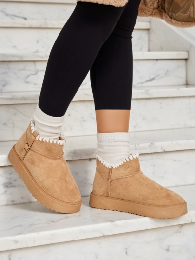 Royalfashion Rövid női hó csizma stílusú csizma Ewioz