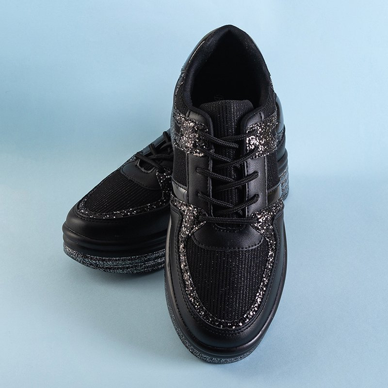 Arany női Poppaea platform tornacipő - cipő