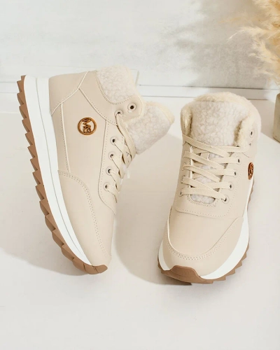 Royalfashion Női szigetelt szőrmés tornacipő Frozit