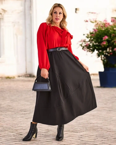 Royalfashion Női midi szoknya