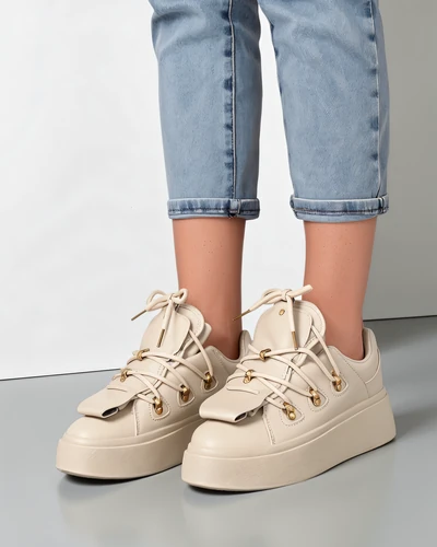 Royalfashion Női sportcipők dekoratív nyelvvel Domatories