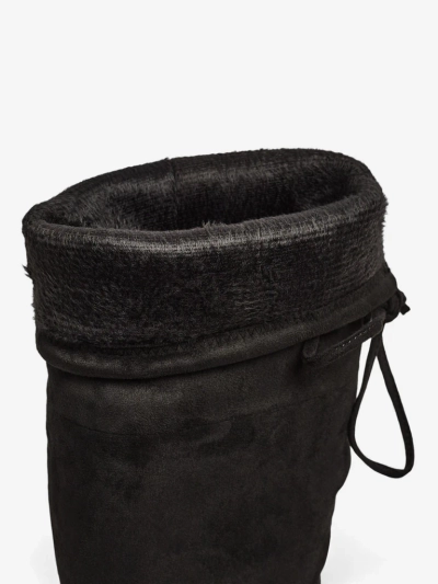 Női térd fölötti öko velúr magassarkú csizma Eldirros