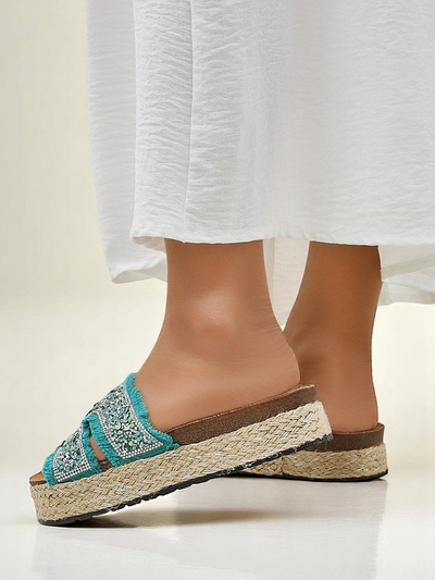 Royalfashion Női szandálok Candy Candy díszítéssel