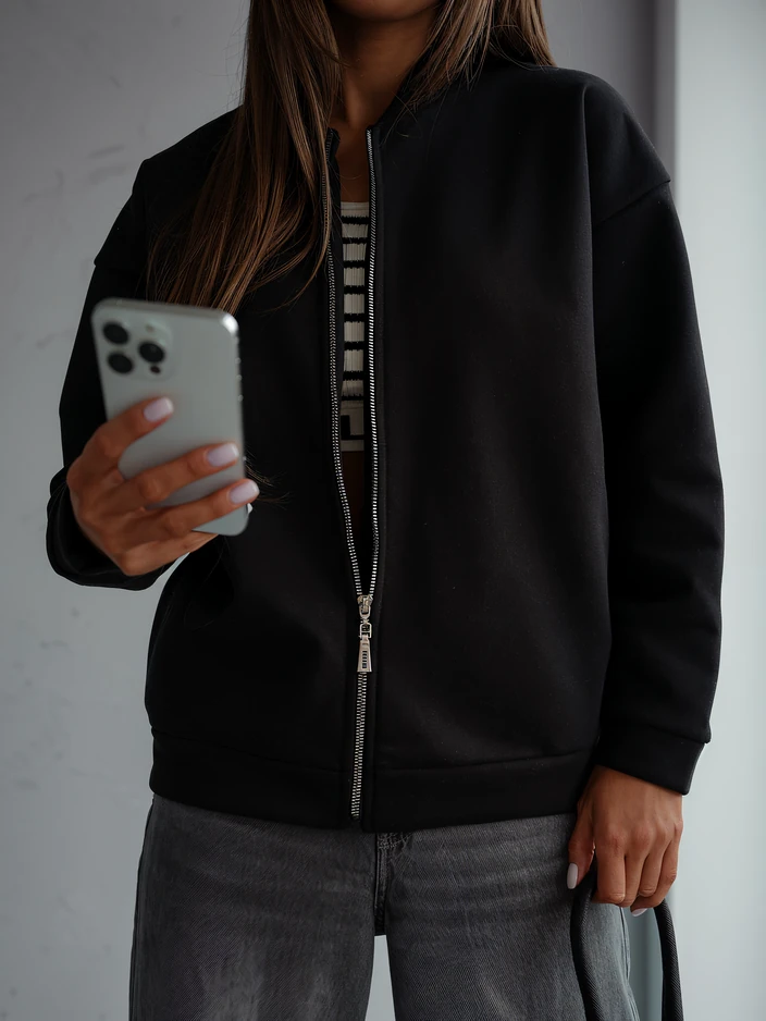 Royalfashion cipzáras bomber dzseki