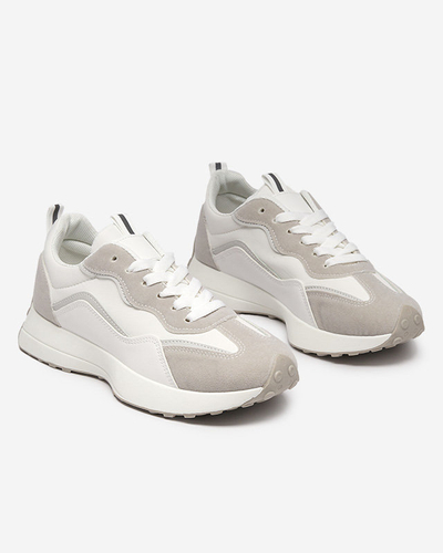 OUTLET Női fehér sportcipő Qsially- Lábbeli