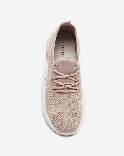 Rózsaszín női szövet sportcipő Vobbu- Footwear