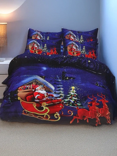 Royalfashion karácsonyi ágynemű szett 160x200 komplett 3 részes