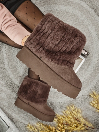 Női szőrmés hócsizma stílusú cipő Irelle