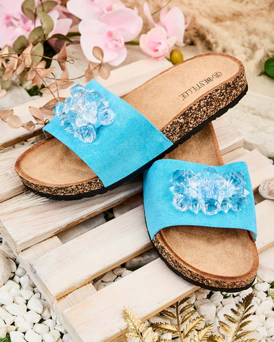 Royalfashion Női Villo strasszos flip-flop