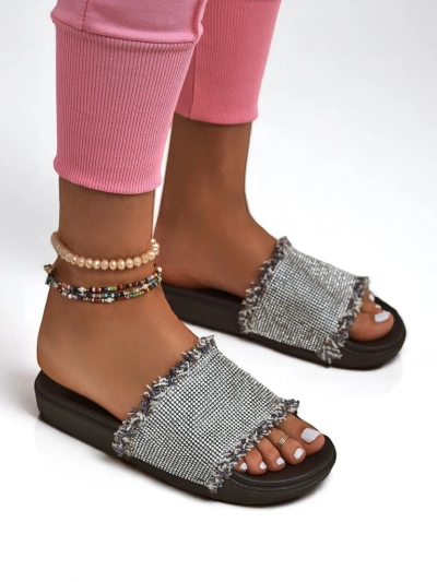 Royalfashion Női lapos talpú papucs SparkleWalk