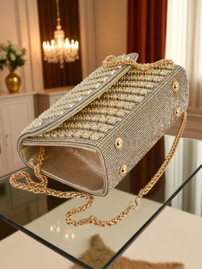 Royalfashion Női borítéktáska cirkóniákkal Elira Dusk