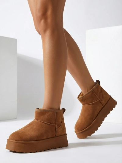 Royalfashion Rövid cipők, amelyek hasonlítanak a női hócsizmákra Fortesse