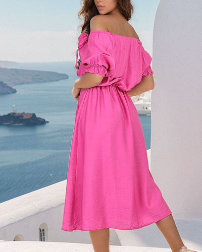 Royalfashion Női midi ruha a'la hiszpanka