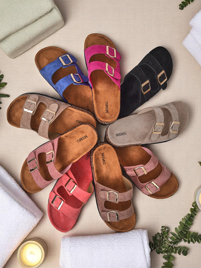 Royalfashion Női flip-flopok csattal Foumy