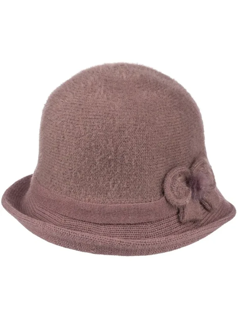 Miss Grace női keménykalap díszítéssel