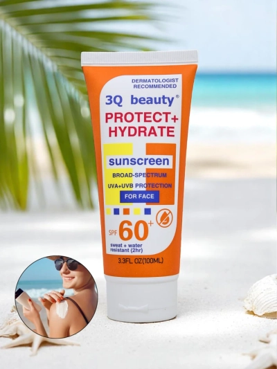 3Q Beauty vízálló arcfényvédő krém SPF 60