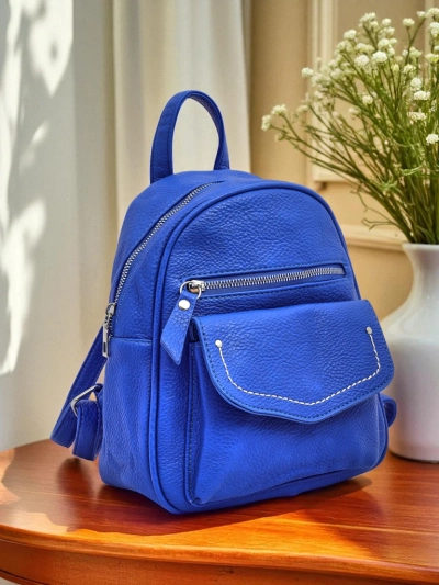 Ariadne Bianco Azzurro RoyalEco női hátizsák Królewska Moda 25x25x10
