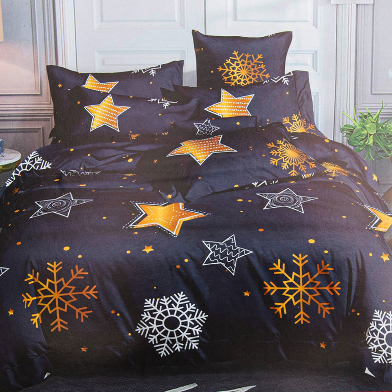 Karácsonyi ágynemű 160x200, 3 részes garnitúra - Ágynemű